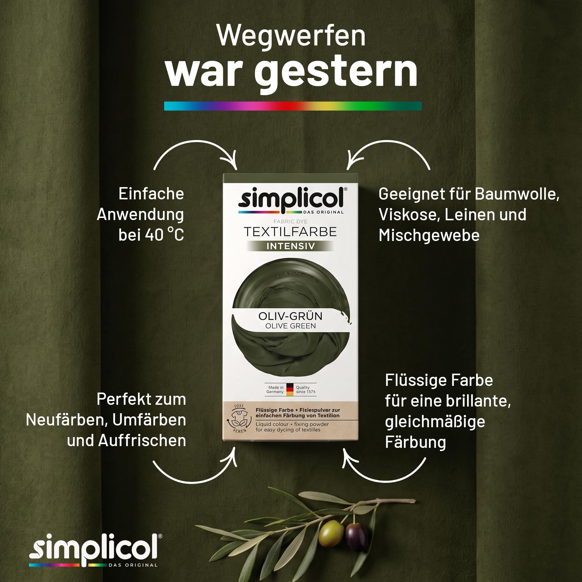 simplicol-textilfarbe-intensiv-oliv-gr-n-waschmaschinenfeste-fl-ssigfarbe-mit-fi image 4