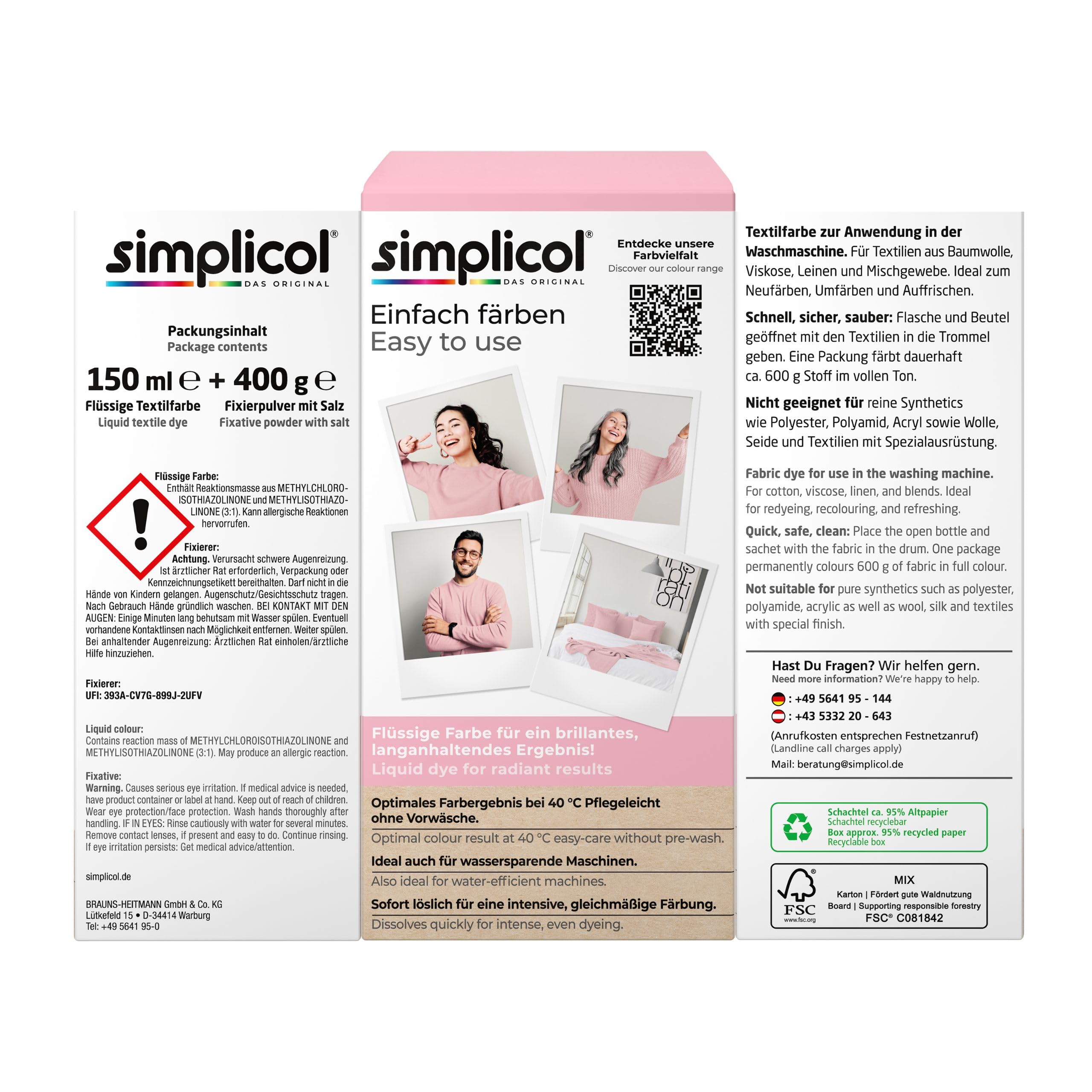 simplicol-textilfarbe-intensiv-strawberry-cream-waschmaschinen-f-rbung-1er-pack image 3