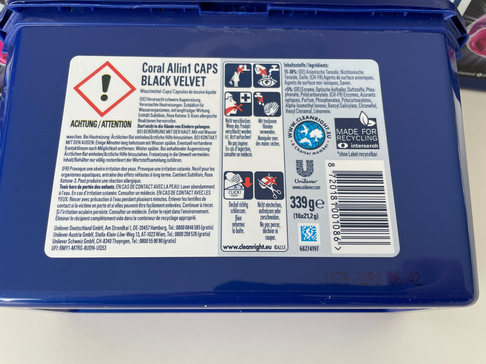 Super gegen Verblassen