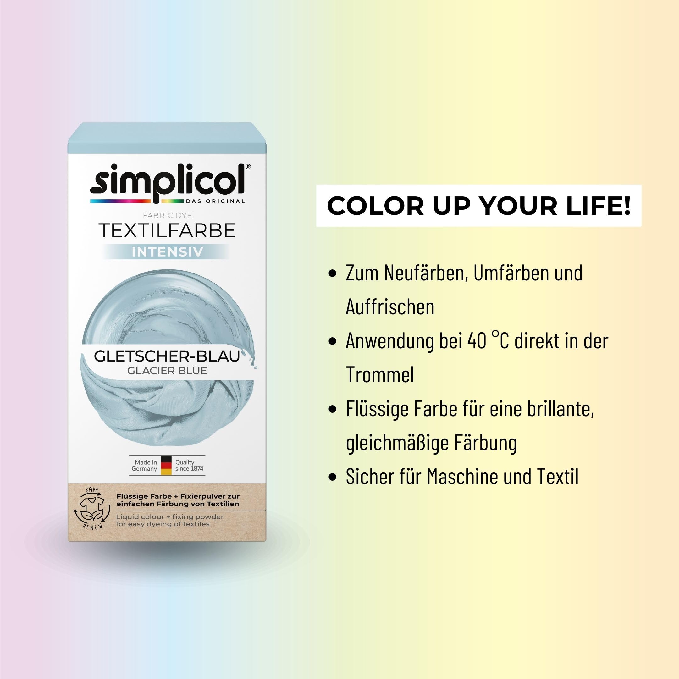 simplicol-textilfarbe-intensiv-gletscher-blau-waschmaschinen-f-rbung-1er-pack image 4