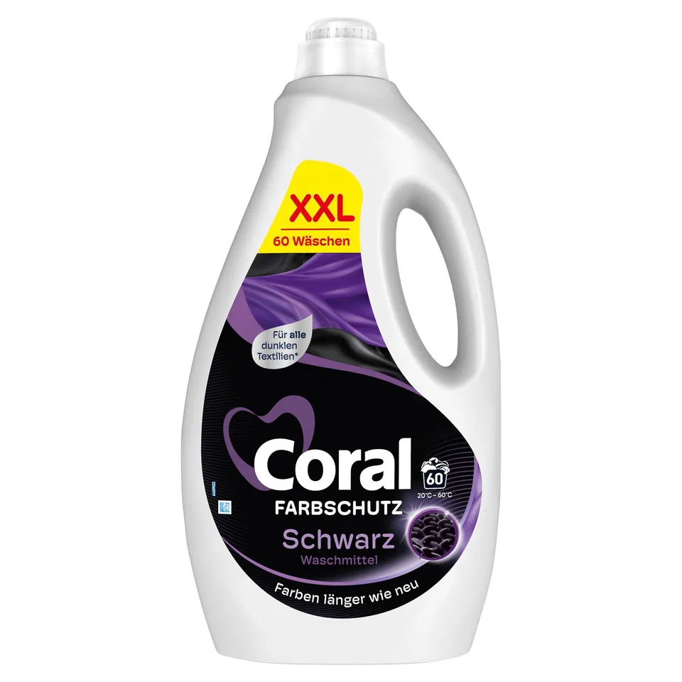 coral-farbschutz-schwarz-waschmittel-xxl-60-wl-fl-ssigwaschmittel-f-r-dunkle-w-s image 1