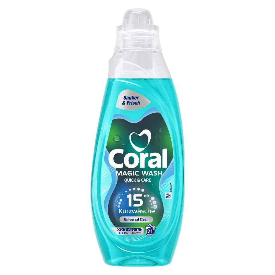 coral-magic-wash-quick-care-universal-clean-fl-ssigwaschmittel-21-wl image 1