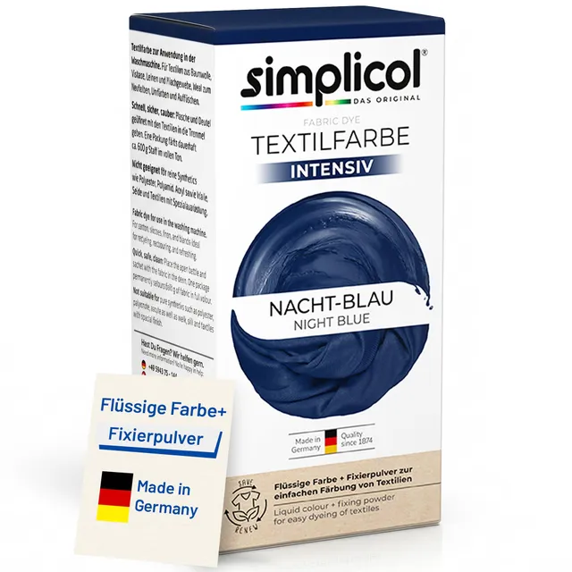 simplicol-textilfarbe-intensiv-nacht-blau-1er-pack-mit-fixierpulver image 1