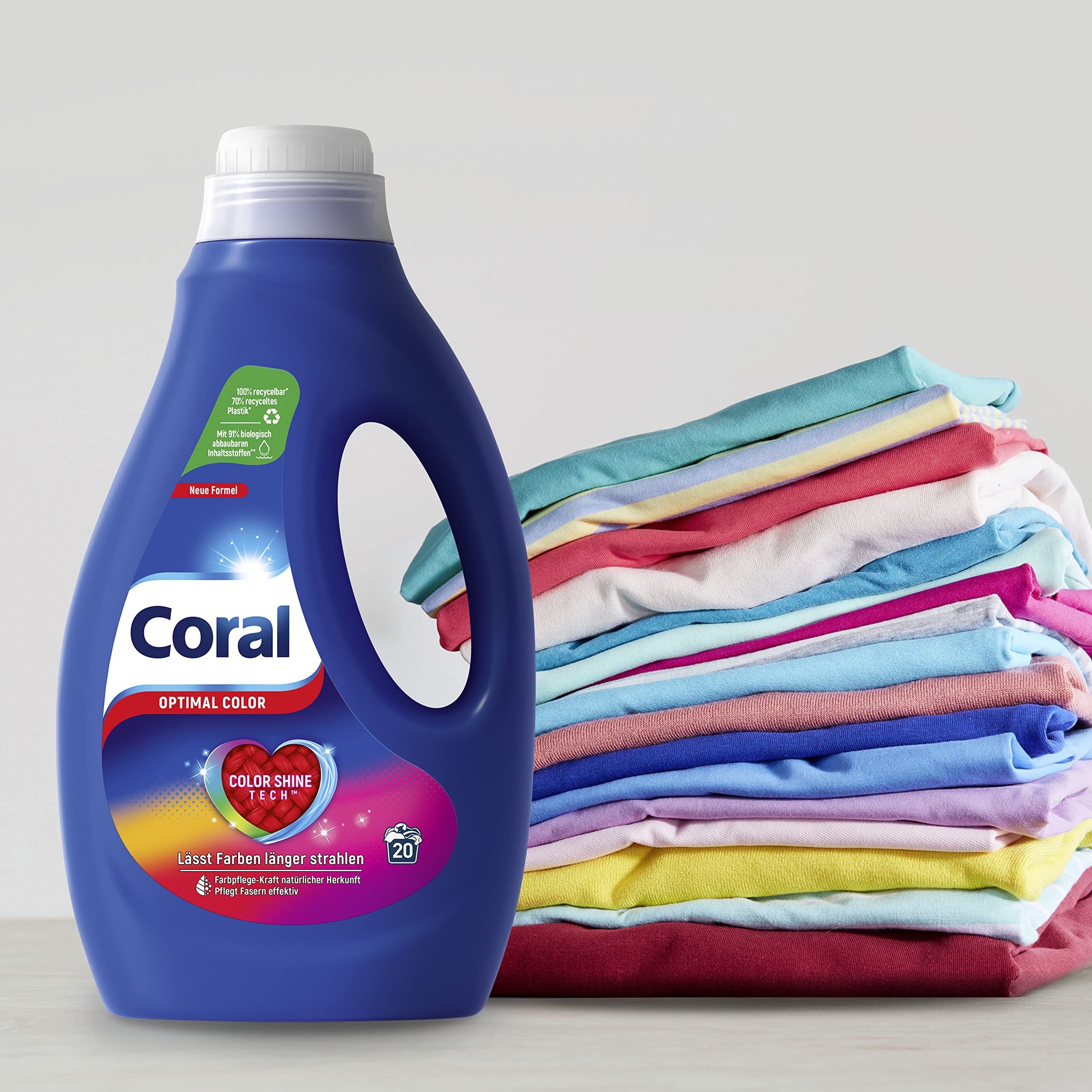 coral-optimal-color-fl-ssigwaschmittel-f-r-bunte-w-sche-6-x-1l-6-x-20-wl image 2