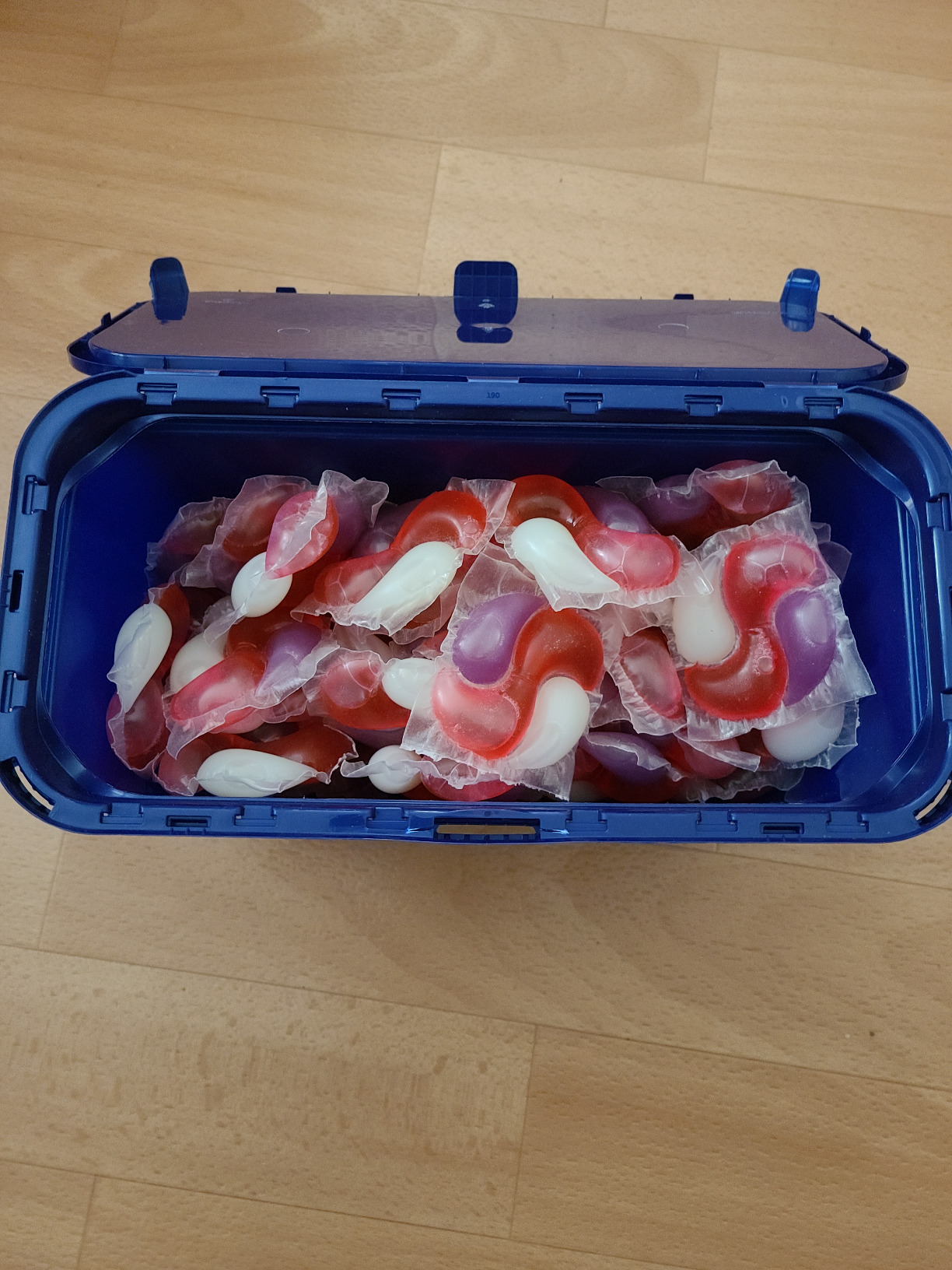 Folie löste sich einmal nicht auf