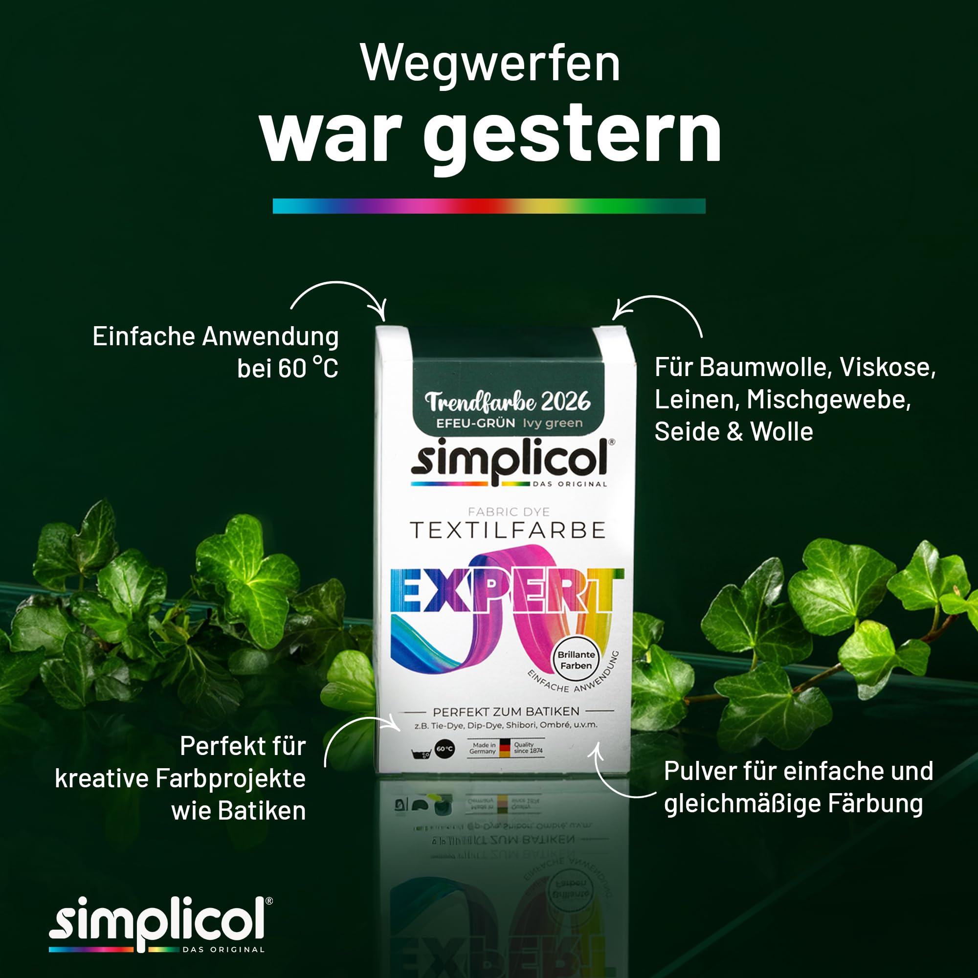 simplicol-textilfarbe-expert-efeu-gr-n-150-g-farbpulver image 4