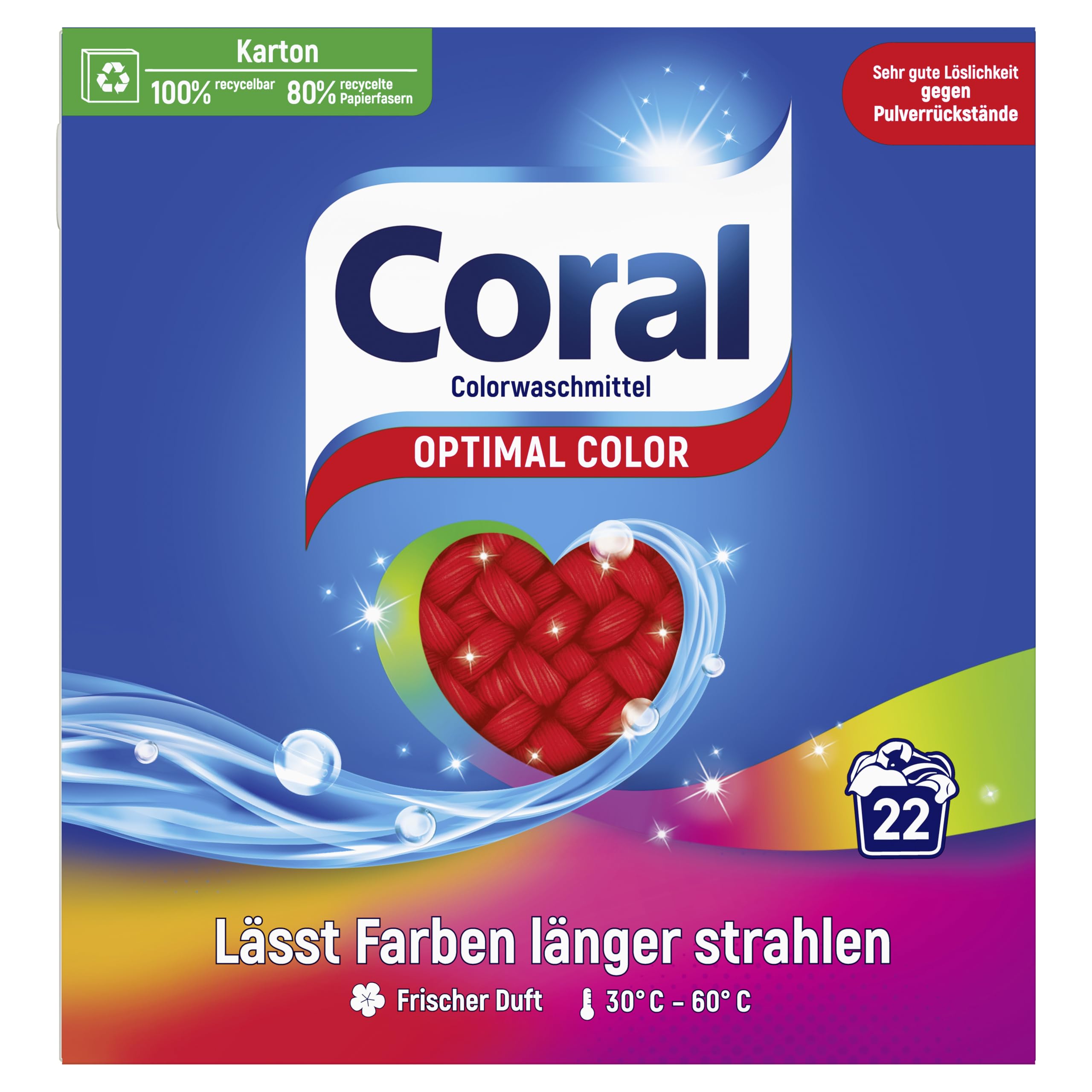 coral-waschpulver-optimal-color-colorwaschmittel-4-x-22-waschladungen image 1