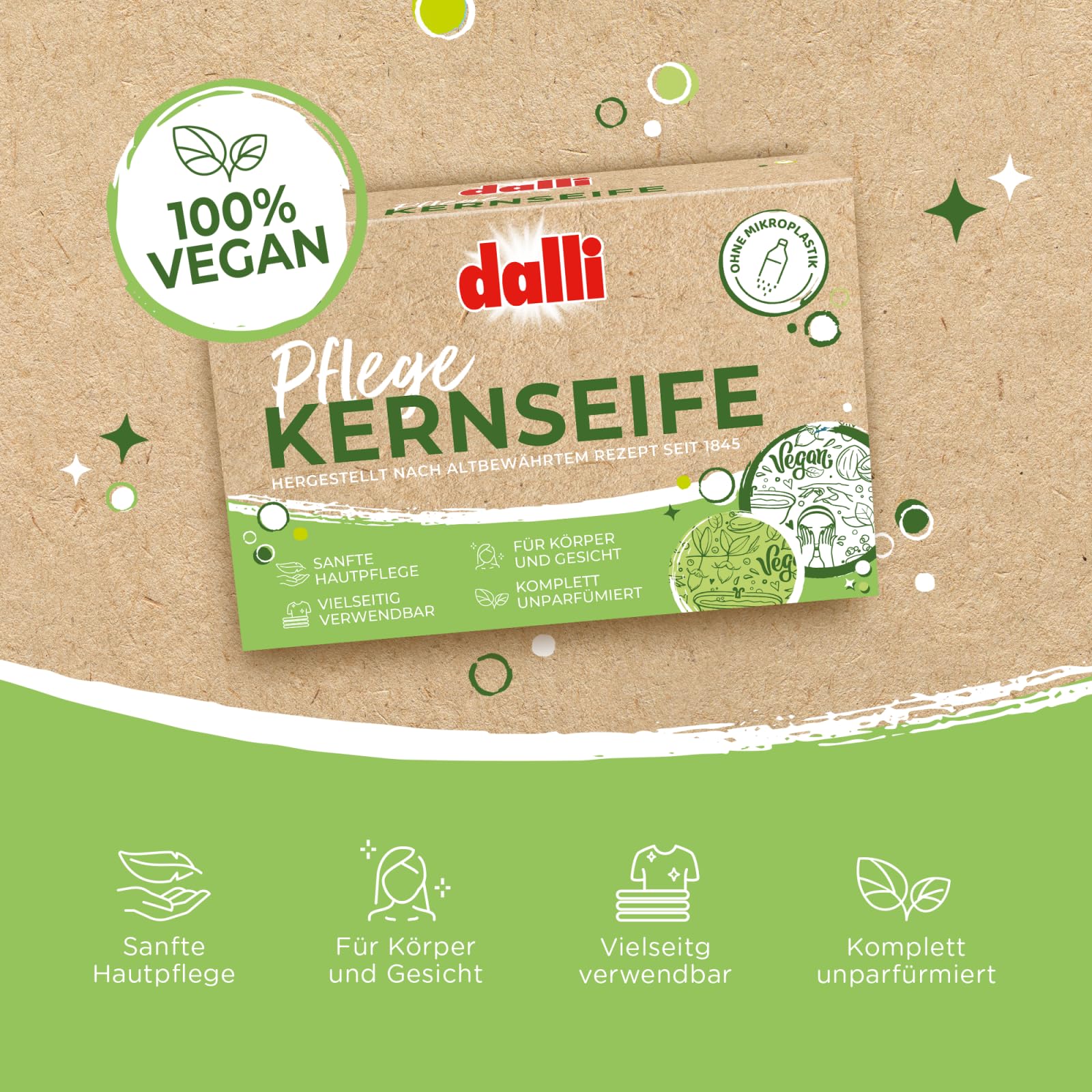 dalli-pflanzliche-pflege-kernseife-3x-125-g-parfumfrei-f-r-haut-und-textilien image 2