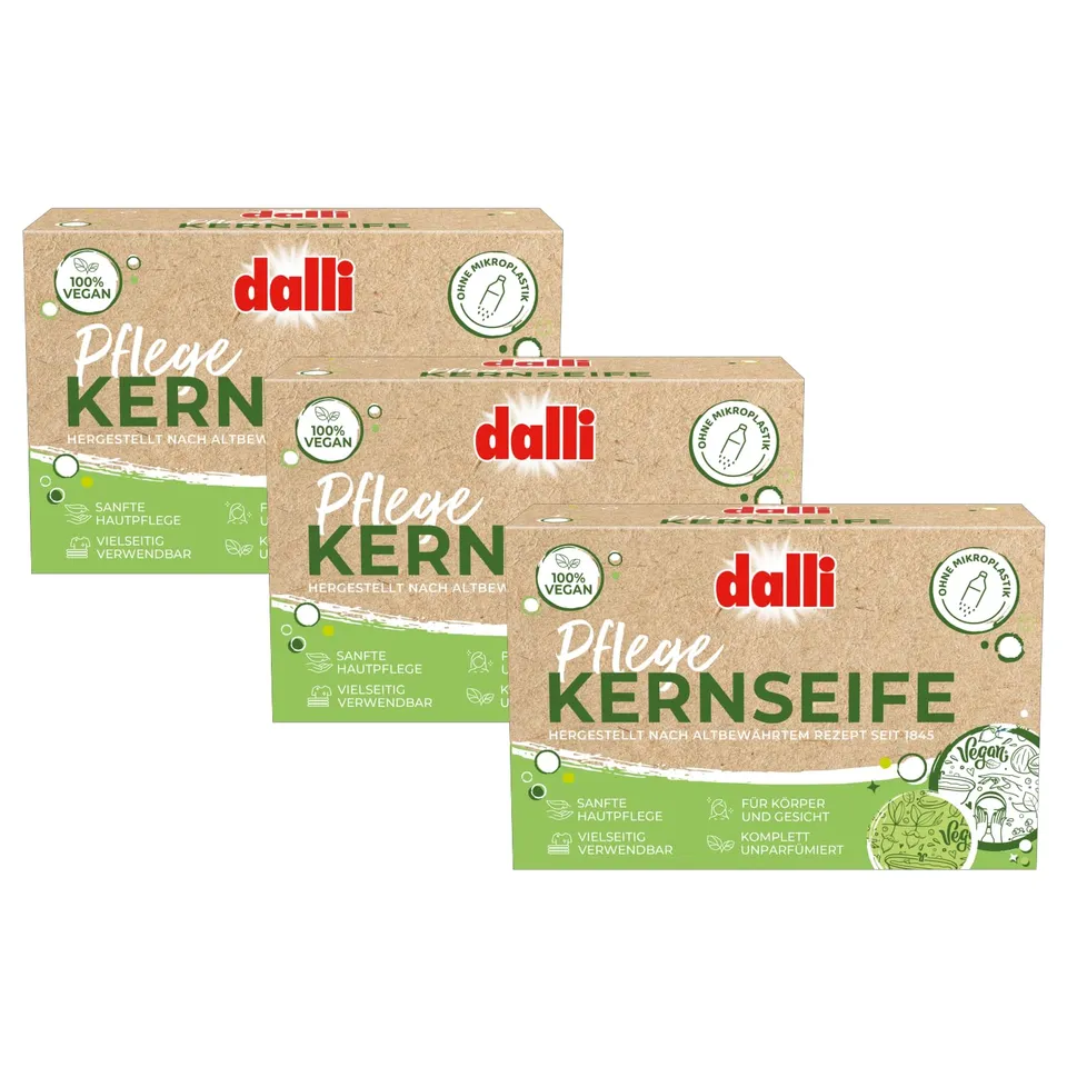 dalli-pflanzliche-pflege-kernseife-3x-125-g-parfumfrei-f-r-haut-und-textilien image 1